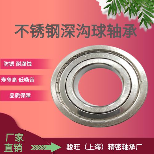 JWZC不锈钢轴承S6000ZZ 6001 6002 6002 6003 6004 6005 6006RS