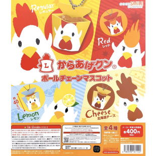 日本良笑社GSC罗森LAWSON炸鸡吊坠迷你食物模型过家家道具微缩