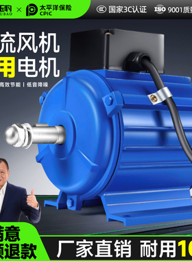 SF轴流风机专用电机380V工业强力通风机220v排气扇排烟管道纯铜线