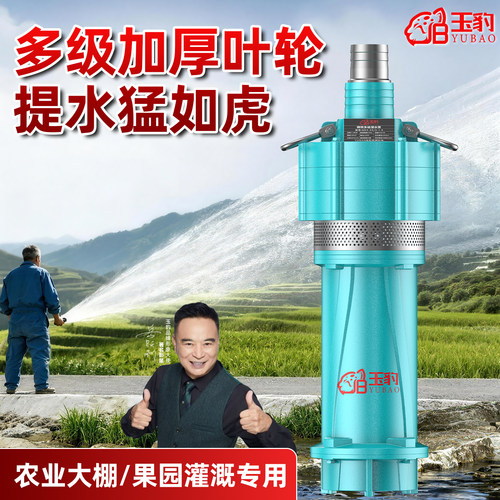 玉豹QD多级潜水泵高扬程大流量