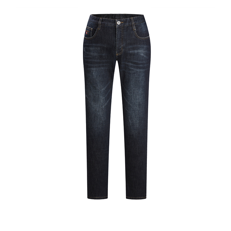 伦德保罗磨毛时尚牛仔裤刺绣秋季