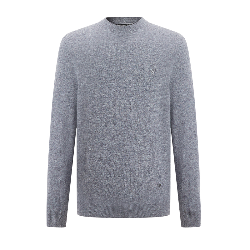 伦德保罗修身保暖纯羊绒衫