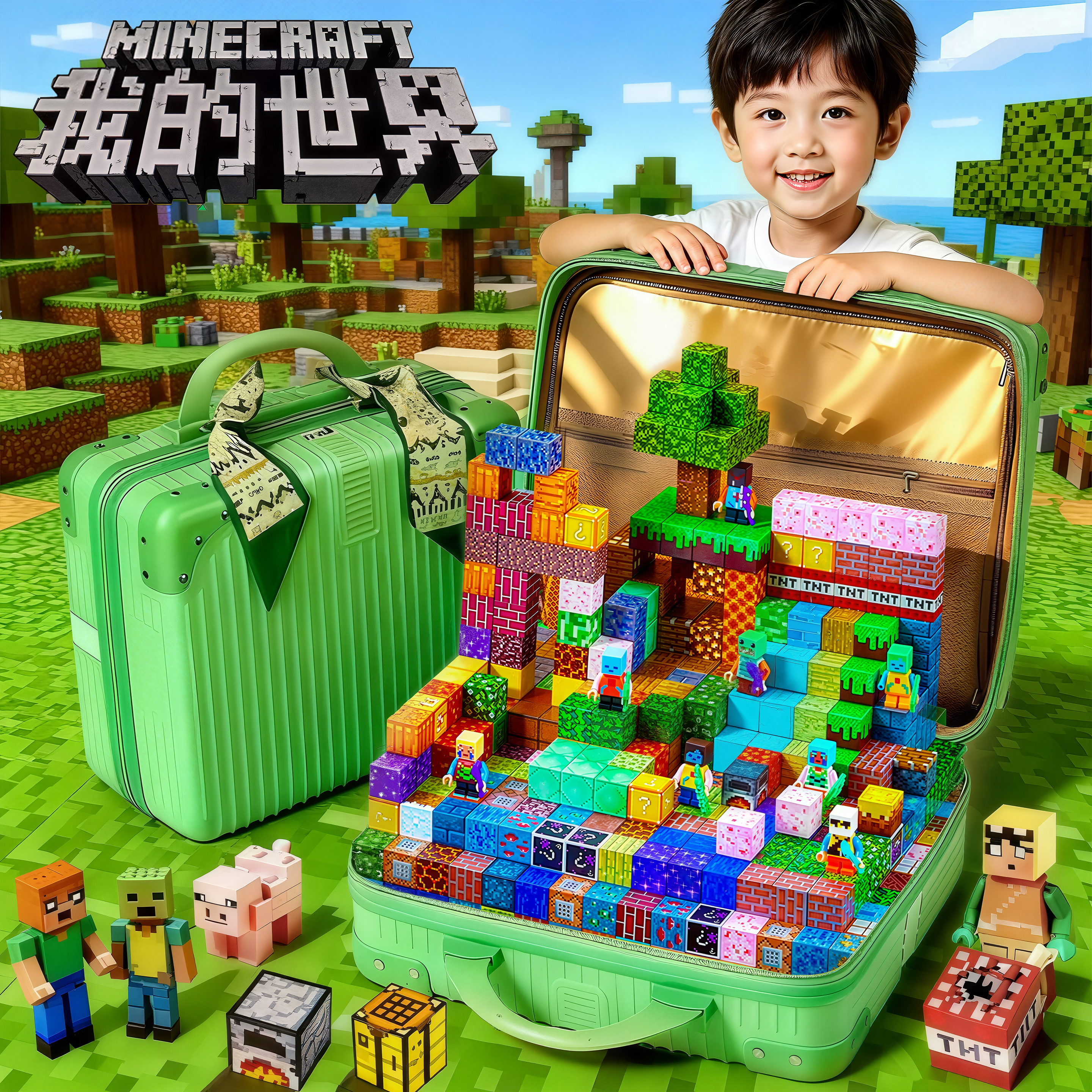 我的世界磁力方块全套正版