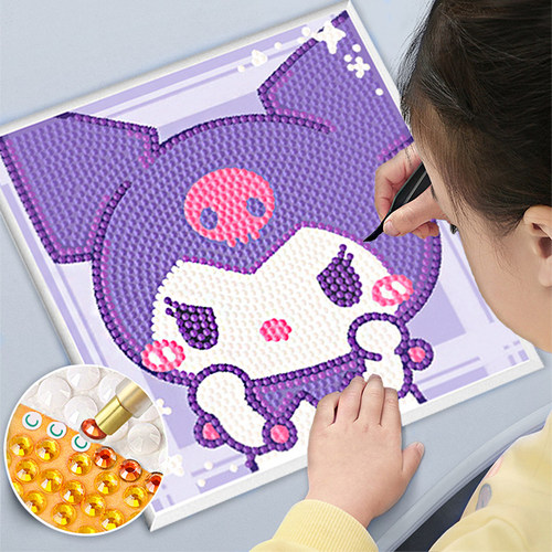 库洛米钻石贴画儿童手工玩具