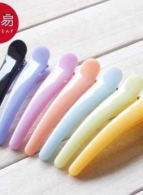 15Y发夹/一字夹D1P901-糖果彩色鸭嘴夹头饰一字美发边夹可爱刘海