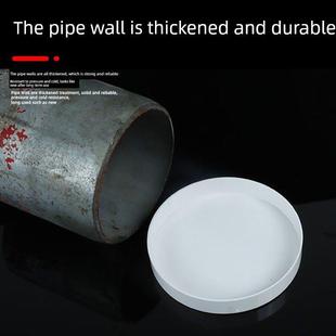 pvc管帽60堵头76钢管保护盖子89铁管外堵114防尘盖140闷头165 219
