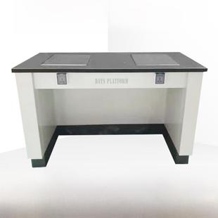 实验室全钢天平台十万级三级天平减震工作桌耐腐蚀钢木单双天平台