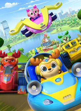 无敌鹿战队玩具全套装陆战队基地凯奇娜娜雷米公仔儿童变形回力车