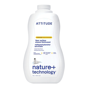 ATTITUDE地板清洁剂1.04L加拿大进口瓷砖实木复合温和植物提取