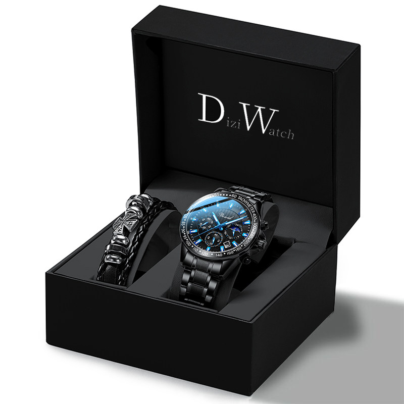 瑞士名牌手表男士机械表十大正品牌镂空双陀飞轮学生潮流防水男表