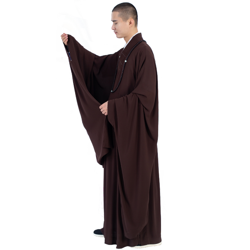 缎梵海青居士服僧服海清四季款