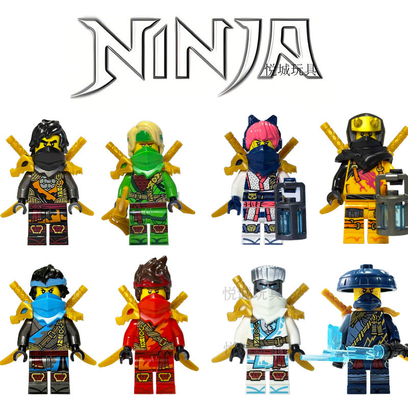ninja国产le高幻影忍者神龙崛起耳机索拉黑化阿林浪人杰劳埃德赞9