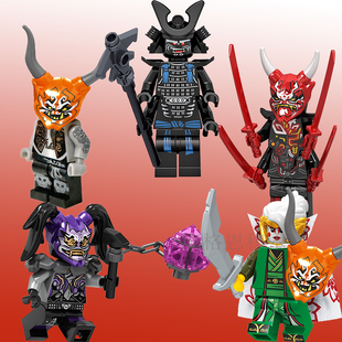 珍藏乐积木高幻影忍者复仇欺诈面具基洛绝版人仔E先生晴美公主男8