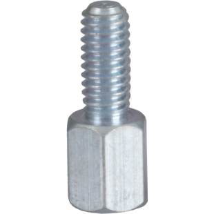 单头六角铁柱螺柱螺栓隔离支撑柱镀锌阴阳内外子母螺丝M3/4/5/6/8