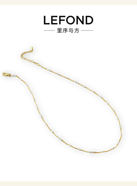 法式小众极细baby珍珠锁骨链
