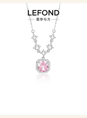 轻奢小众超闪方糖锆石锁骨链