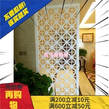 美式格栅 欧式客厅通花板屏风 密度板镂空花格玄关隔断雕花板