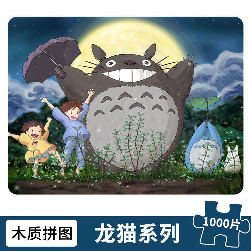 2024新款龙猫拼图500/100
