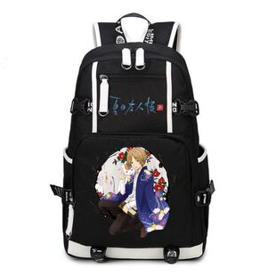 2024夏目友人帐书包 咪老师双肩包 动漫周边背包 贵志 男女旅行包