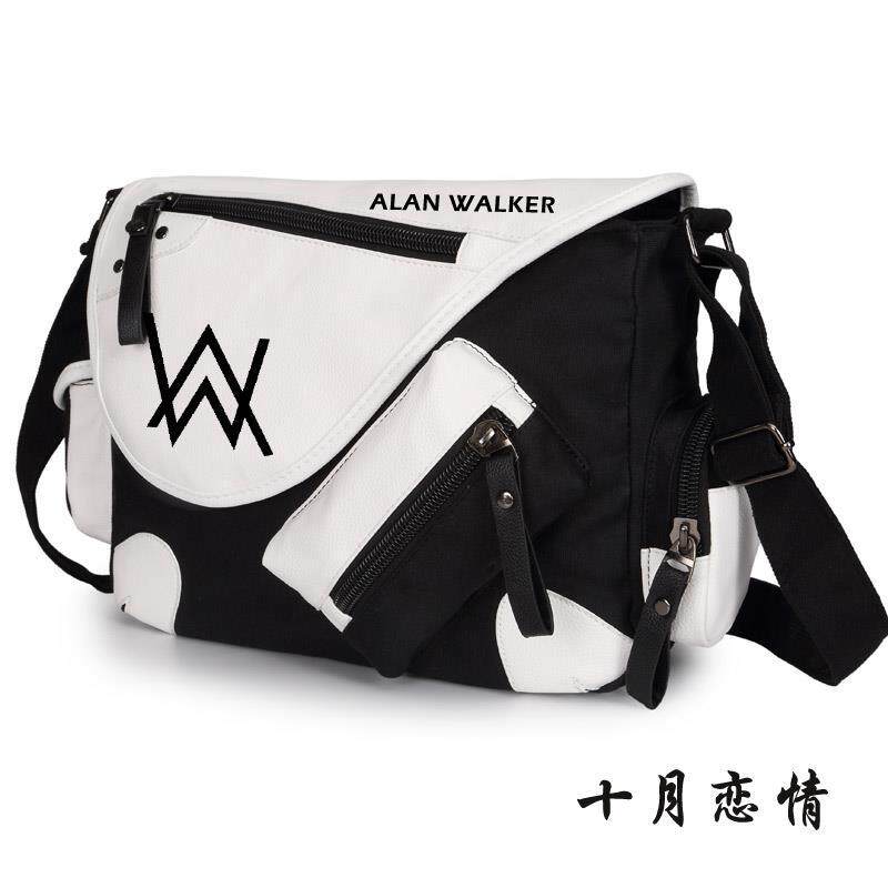 2024新品贼好玩音乐周边 Alan Walker同款 Faded艾伦沃克 单肩包