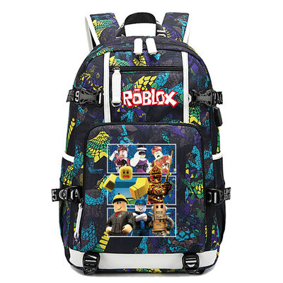 2024ROBLOX RED NOSE DAY游戏社交网络周边背包中学生书包双肩包