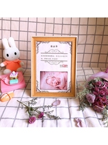 Baby don't go far to marry, footprints, daughter's footprints, commemorative hand footprints, 100 day agreement, souvenir, new full moon baby