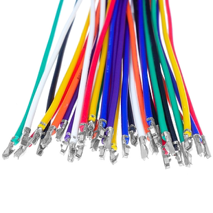 HY2.0mm间距 单头端子线 彩色连接线 1007-22号粗线 17股铜丝