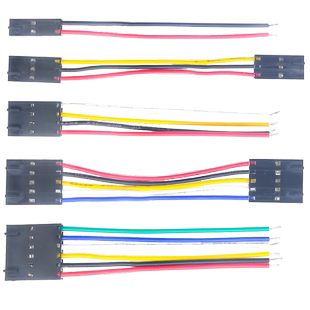 罗伦MX2.54mm杜邦带锁扣单头/双头端子线 2P3P4P5P6P7P8P10P12P