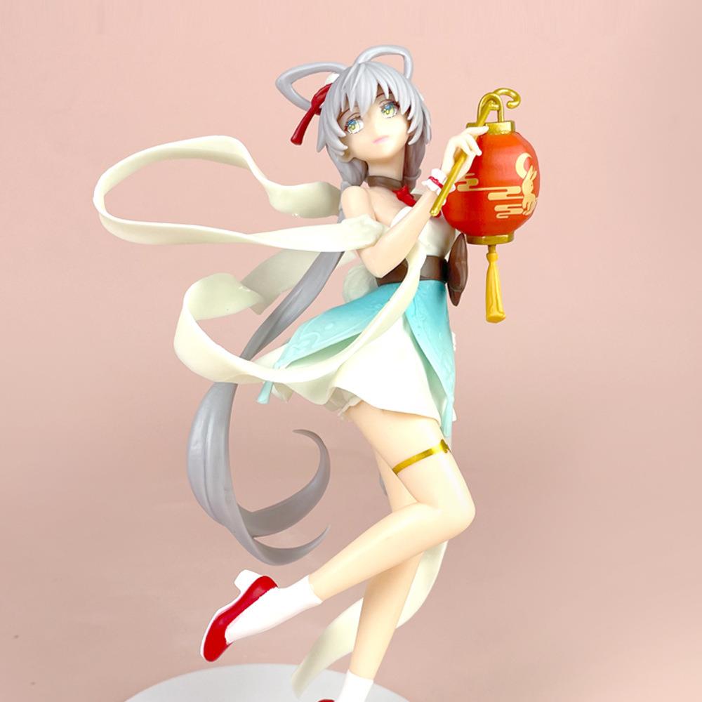 初音未来手办美少女天鹅湖灯笼嫦娥洛天依二次元景品摆件女生礼物