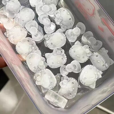 HelloKitty冰块模具家用食品级硅胶冰格卡通储冰盒大容量制冰盒