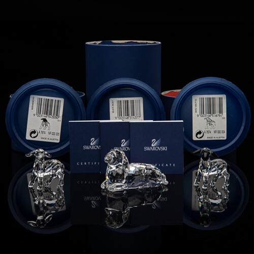 SWAROVSKI施华洛世奇摆件母亲绵羊Lying2 Lambs