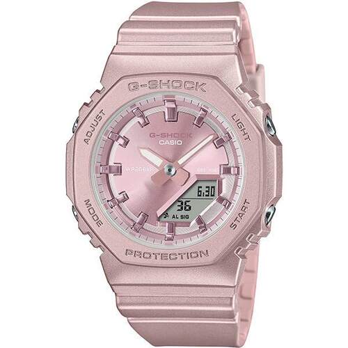 Casio卡西欧Casio GMAP2100ST4AJF女手表Shock女士粉色表盘