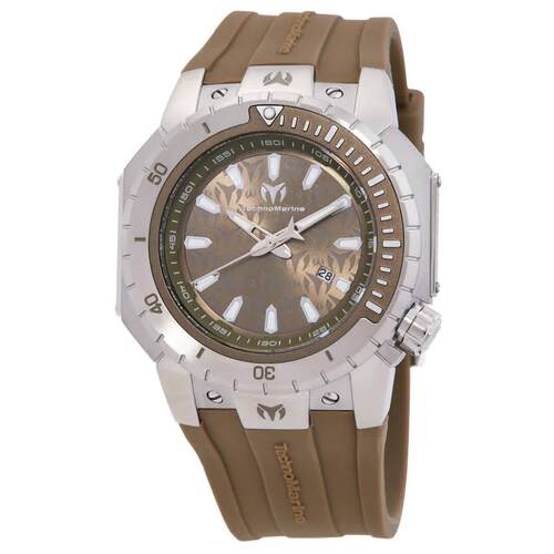 Technomarine TM 224008曼塔Sea绿色表盘489 mm男士手表