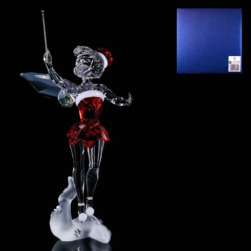 SWAROVSKI施华洛世奇水晶雕像迪斯尼限量版2012 Xmas Tinkerbell