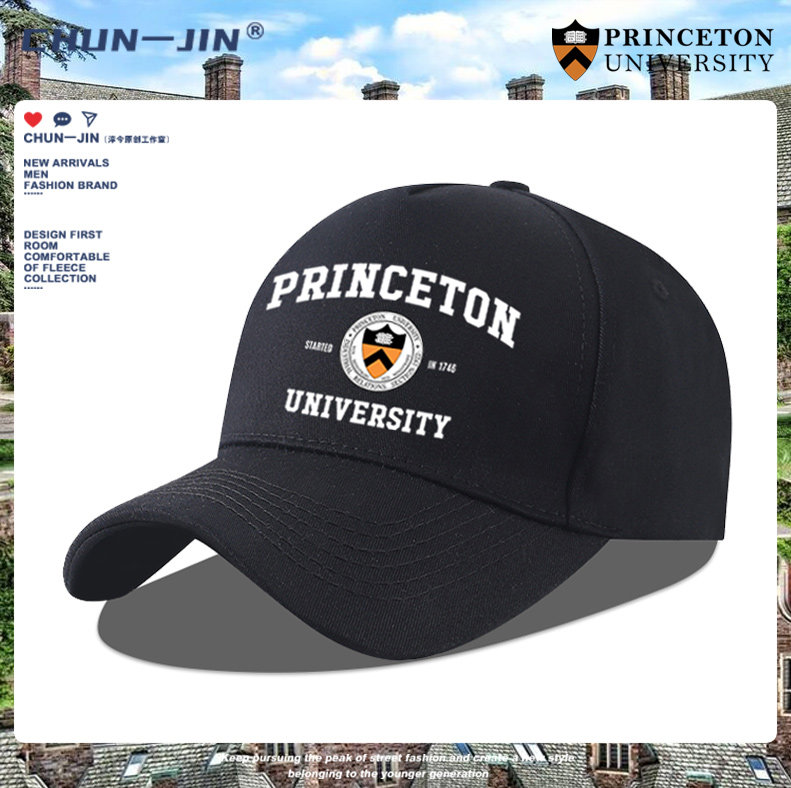 普林斯顿大学棒球帽子美国名校毕业校友纪念男女学霸文化鸭舌帽子