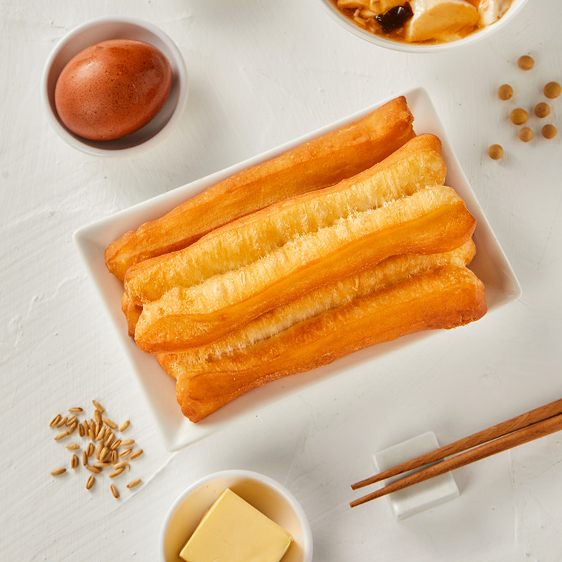 渔人小胖黄油油条半成品早餐家用解冻加热即食懒人面点 400g/袋*3