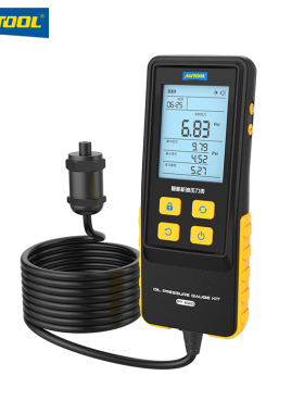 AUTOOL PT620汽修电子机油压力表汽车发动机机油压力检测数显仪表