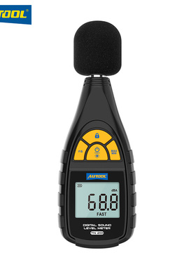 AUTOOL 汽车噪音测试仪器噪声分贝测量仪家用声音检测噪音计手持
