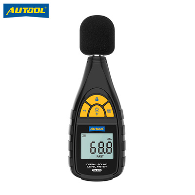 AUTOOL 汽车噪音测试仪器噪声分贝测量仪家用声音检测噪音计手持