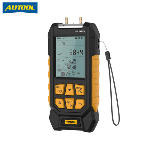 AUTOOL汽修数字负压表200KPA