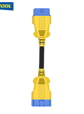 车载OBD延长线公转母一对一尼龙加长线汽车检测obd2接口16针16芯