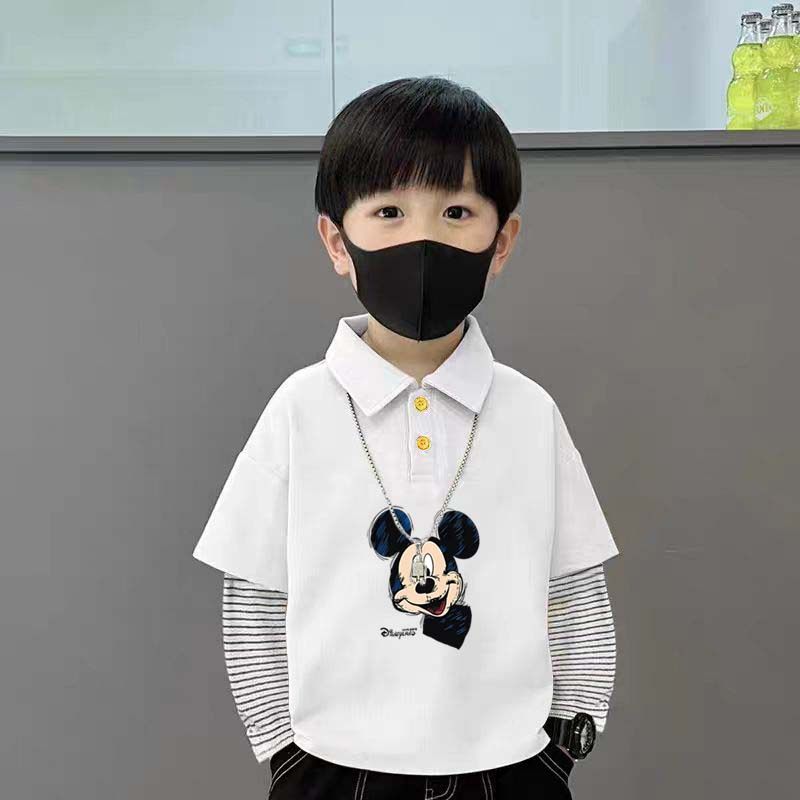 纯棉男童POLO长袖T恤2026春秋新款中大儿童宝宝卡通帅气印花上衣,童装/婴儿装/亲子装,儿童POLO衫,淘宝优惠券,粉丝福利购,淘宝优惠卷