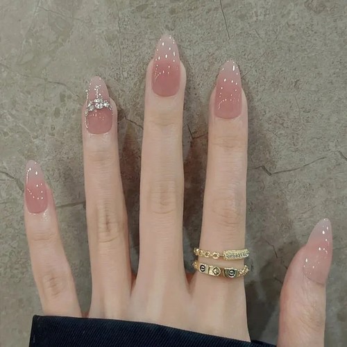 纯手工穿戴甲法式猫眼高级感