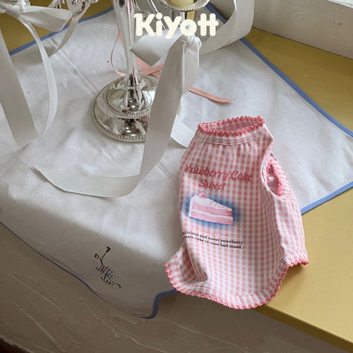 宠物衣KIYOTT夏季薄款无袖背心