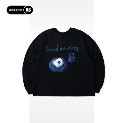 SHINYA KOZUKA 秋冬新品晨间卫衣男RADIANCE-Blue