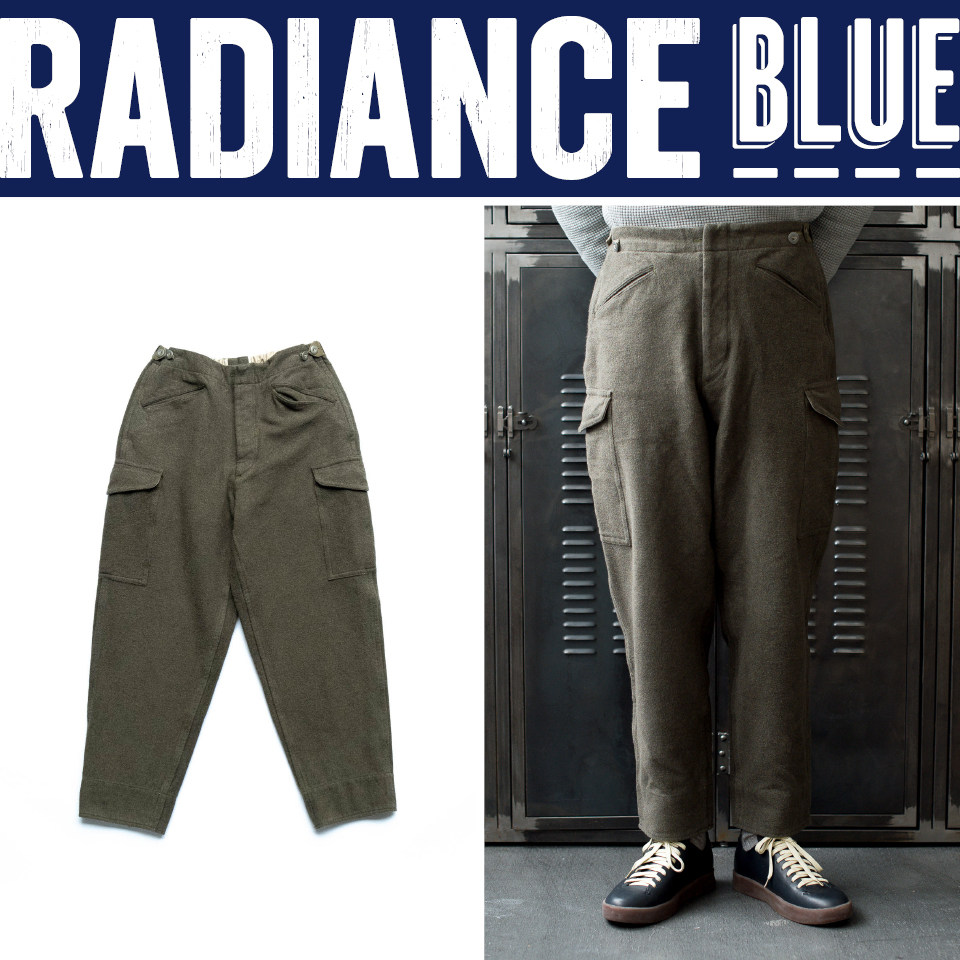 MOTIV 19秋冬日本法兰绒面料瑞典军裤休闲裤 RADIANCE-Blue|ruв категории Мужская одежда, брюки - от Buy2taobao.com для оказания профессиональной услуги покупки агента Taobao