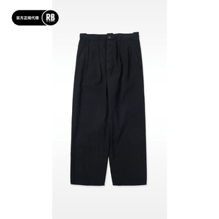 男RADIANCE MOTIV 丹宁打褶长裤 新品 Blue MotivMfg