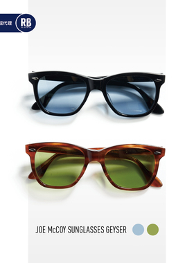 The REAL McCOY'S JoeMcCoy 赛璐珞太阳镜男RADIANCE-Blue