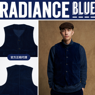 秋冬新品 Blue 原创灯芯绒马甲男RADIANCE CLASSIC PORTER