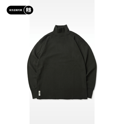 Nigel Cabourn 秋冬新品高领护颈打底T恤男RADIANCE-Blue